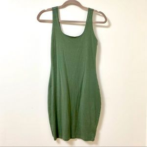 LAmade Tank Mini Dress - Olive - Small - Excellent Condition
